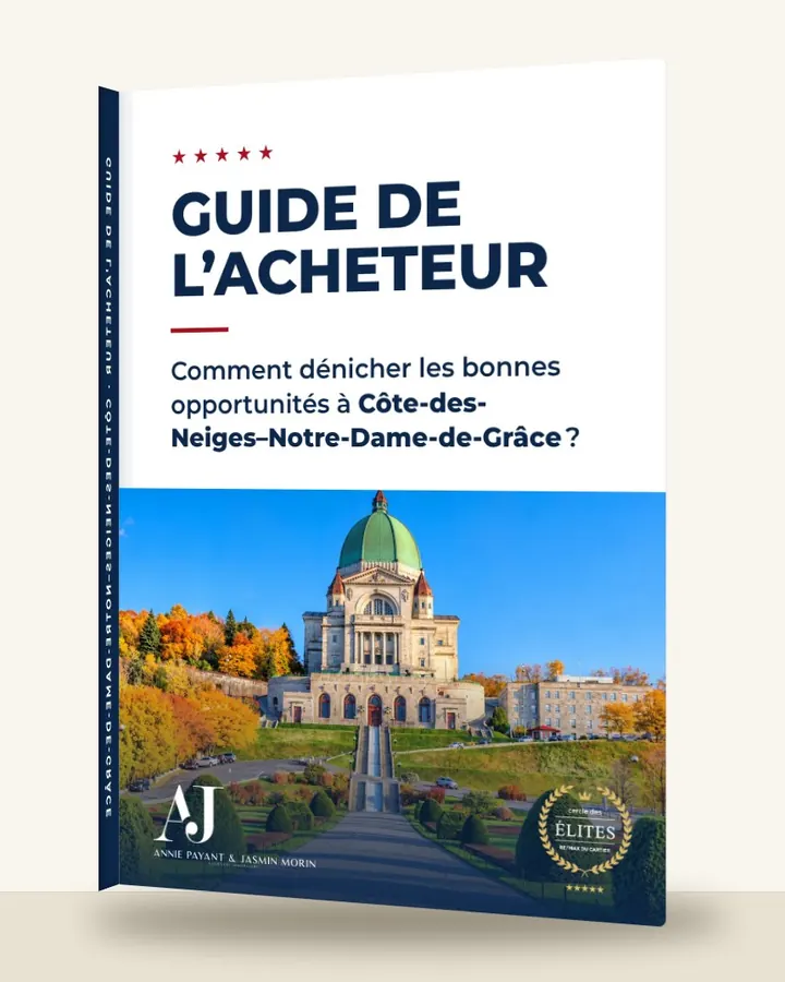 Guía del comprador: cómo encontrar las buenas oportunidades en Côte-des-Neiges–Notre-Dame-de-Grâce, por el Equipo Annie Payant & Jasmin Morin