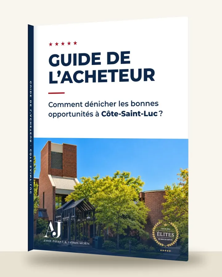 Guía del comprador: cómo encontrar las buenas oportunidades en Côte-Saint-Luc, por el Equipo Annie Payant & Jasmin Morin