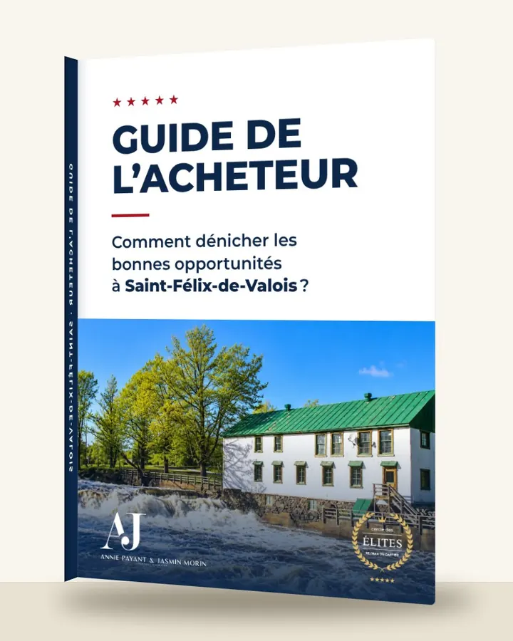 Guía del comprador: cómo encontrar las buenas oportunidades en Saint-Félix-de-Valois, por el Equipo Annie Payant & Jasmin Morin