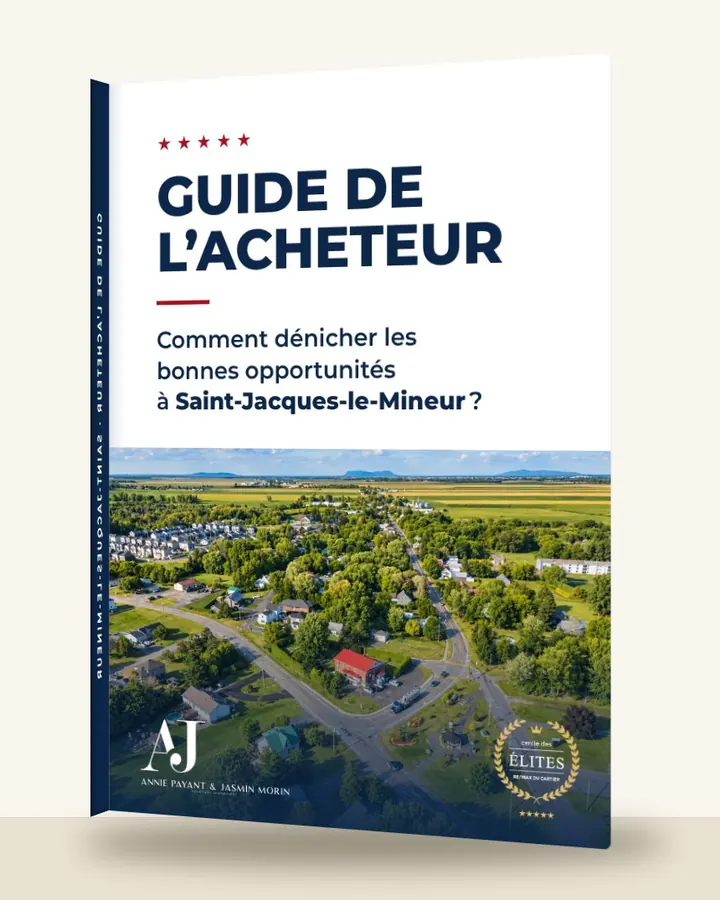 Guia do comprador: como encontrar as boas oportunidades em Saint-Jacques-le-Mineur, pela Equipe Annie Payant & Jasmin Morin