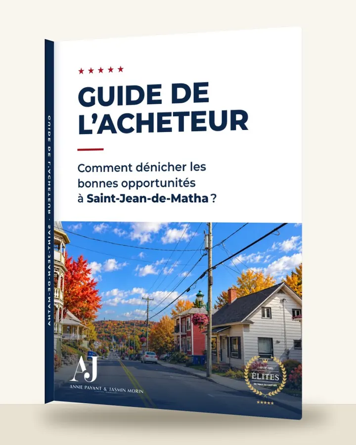 Guía del comprador: cómo encontrar las buenas oportunidades en Saint-Jean-de-Matha, por el Equipo Annie Payant & Jasmin Morin