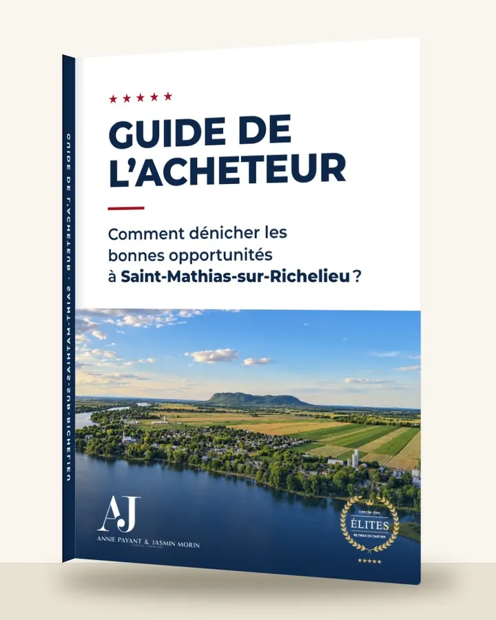 Guia do comprador: como encontrar as boas oportunidades em Saint-Mathias-sur-Richelieu, pela Equipe Annie Payant & Jasmin Morin