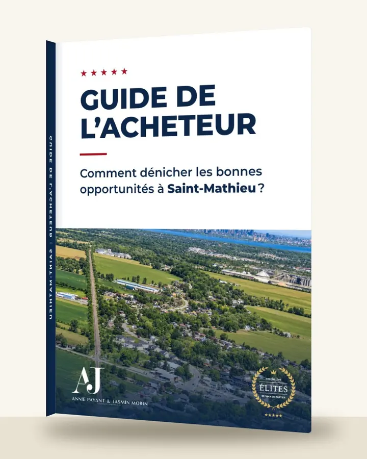 Guía del comprador: cómo encontrar las buenas oportunidades en Saint-Mathieu, por el Equipo Annie Payant & Jasmin Morin