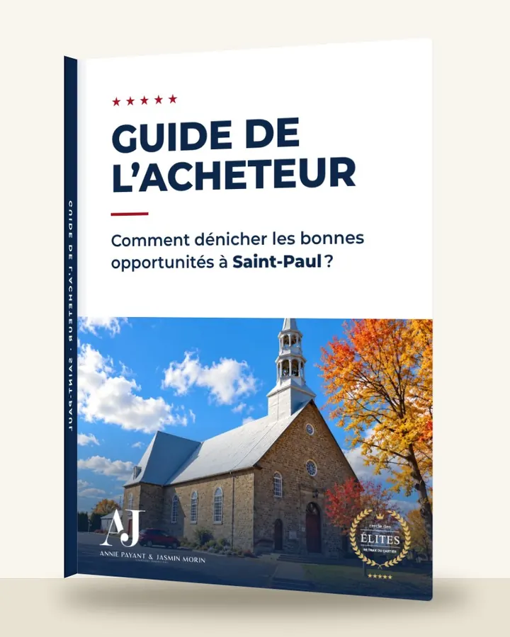 Guía del comprador: cómo encontrar las buenas oportunidades en Saint-Paul, por el Equipo Annie Payant & Jasmin Morin