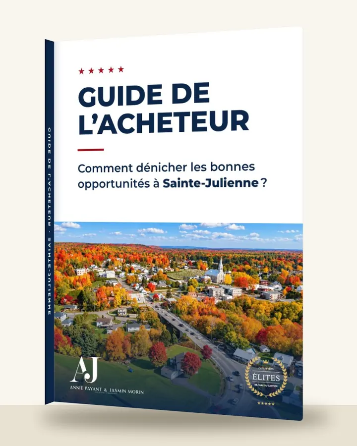 Guía del comprador: cómo encontrar las buenas oportunidades en Sainte-Julienne, por el Equipo Annie Payant & Jasmin Morin