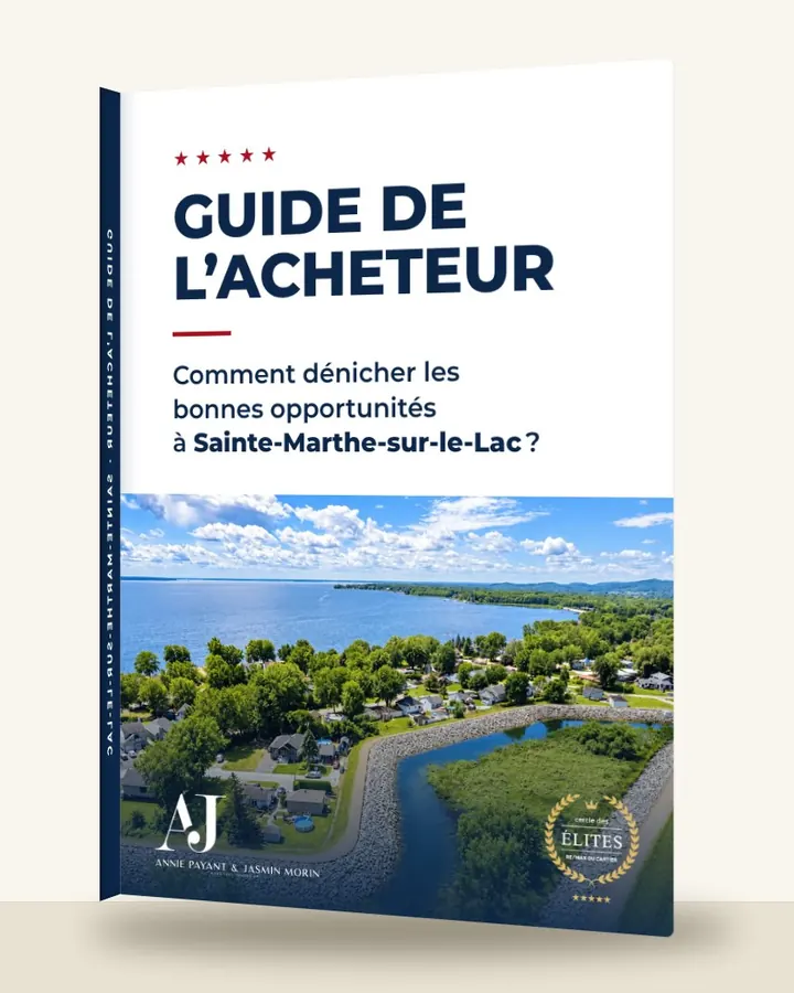 Guia do comprador: como encontrar as boas oportunidades em Sainte-Marthe-sur-le-Lac, pela Equipe Annie Payant & Jasmin Morin
