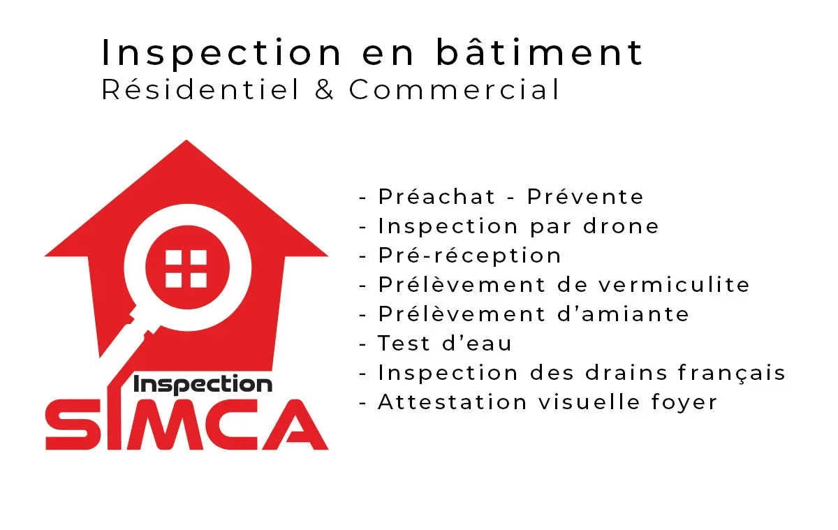 Inspection SIMCA, residential and commercial inspection