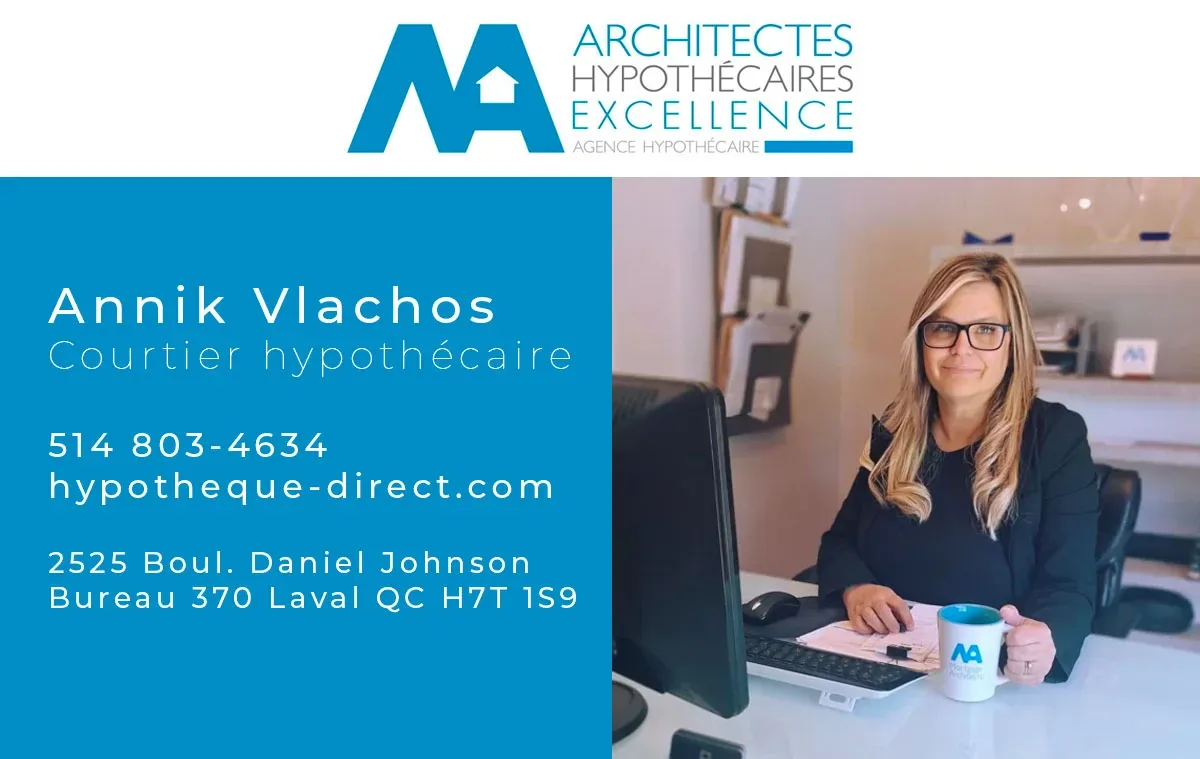 Annik Vlachos, mortgage broker