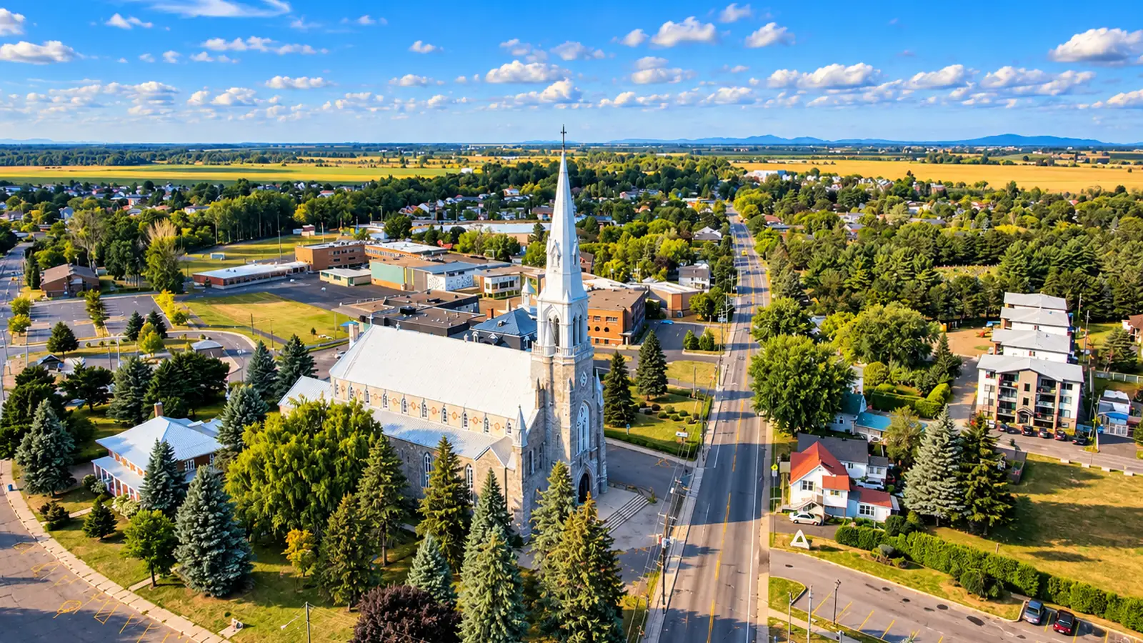 Vista de Napierville