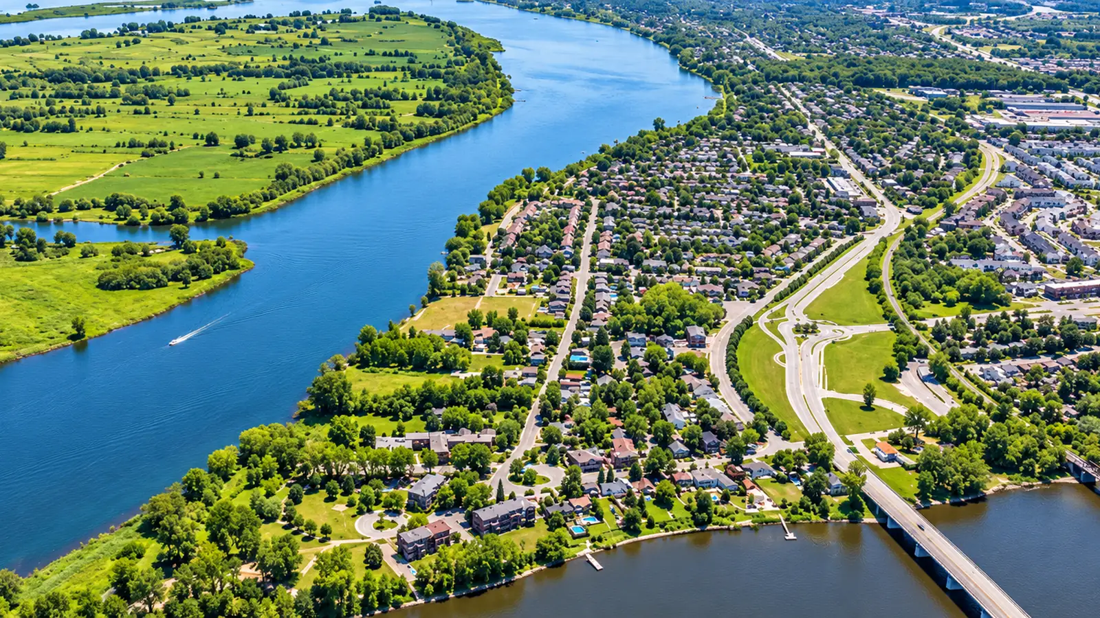 Vista de Rivière-des-Prairies–Pointe-aux-Trembles
