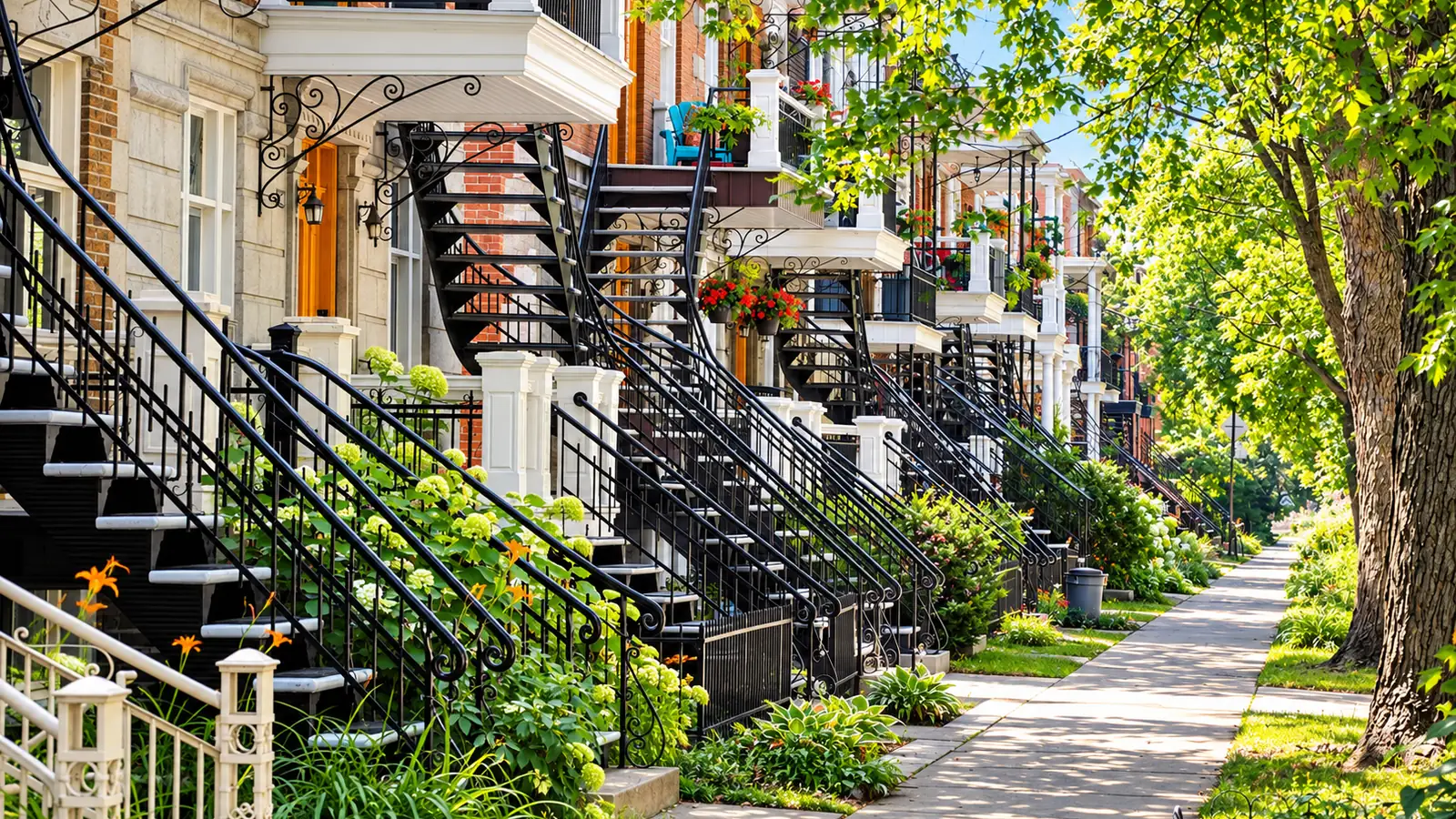 Vue de Montréal (Rosemont/La Petite-Patrie)