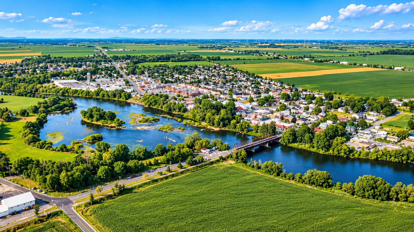 Vue de Sainte-Martine