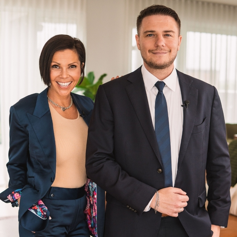 Photo de Annie Payant et Jasmin Morin. Pour acheter et vendre une propriété.