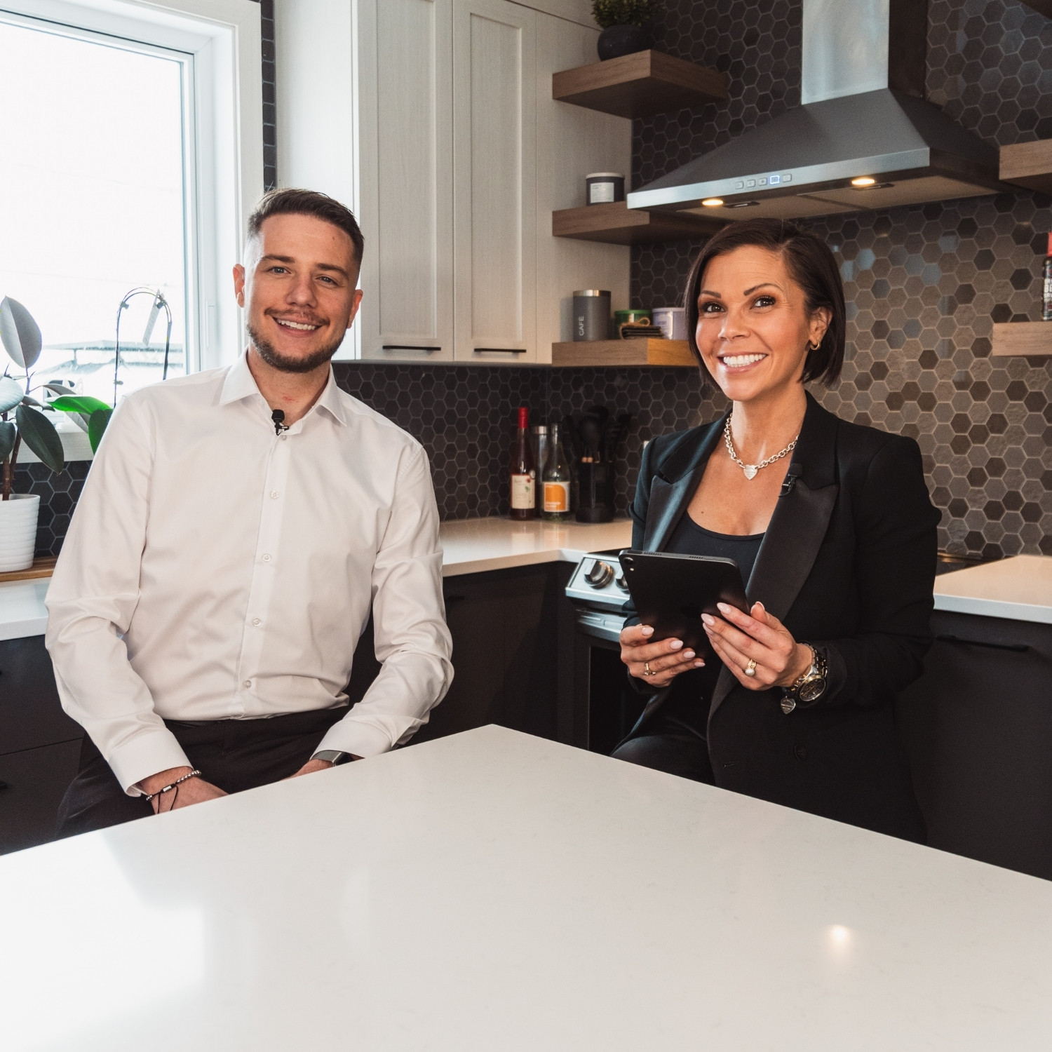Photo de Annie Payant et Jasmin Morin. Pour acheter et vendre une propriété.