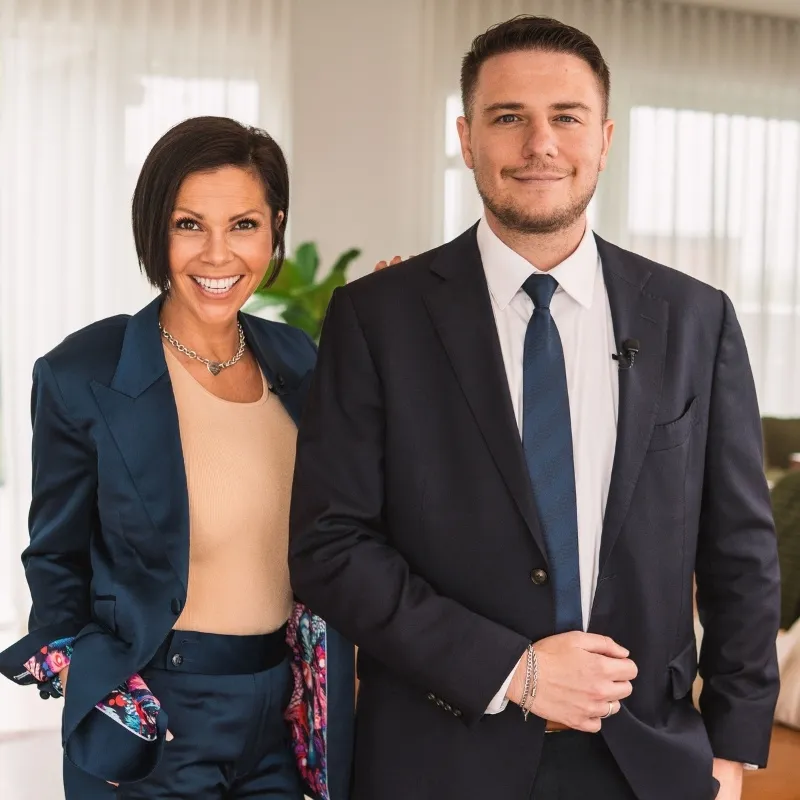 Annie Payant et Jasmin Morin, courtiers immobiliers à Brossard